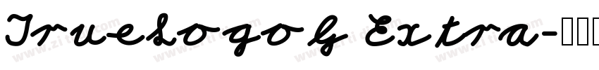 TrueLogoG Extra字体转换